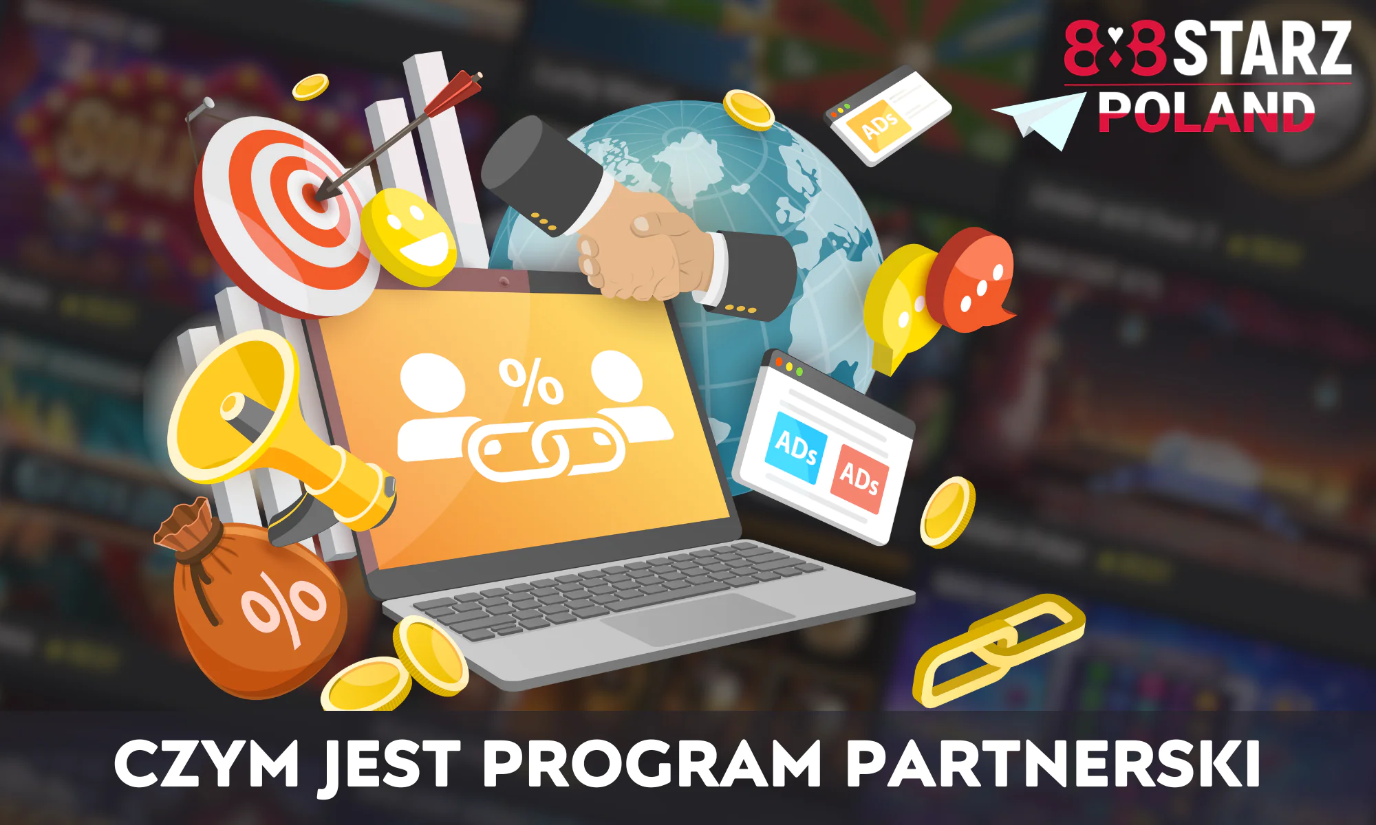 888Starz posiada bardzo rozwinięty i dochodowy program partnerski