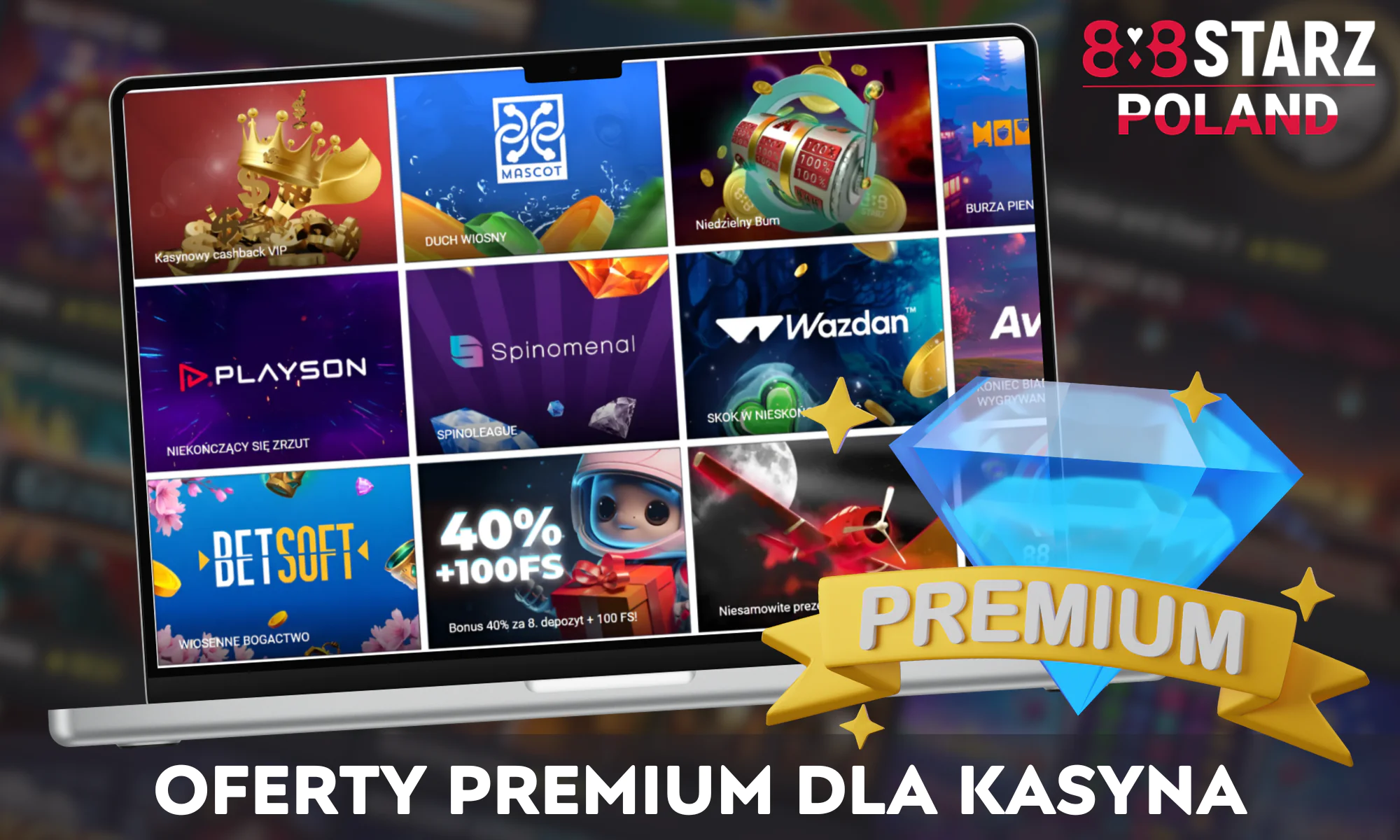 Gracze kasyna online 888Starz w Polsce mogą skorzystać z szeregu bonusów i promocji